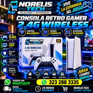 Consola retro gamer