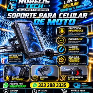 Soporte para celular de moto